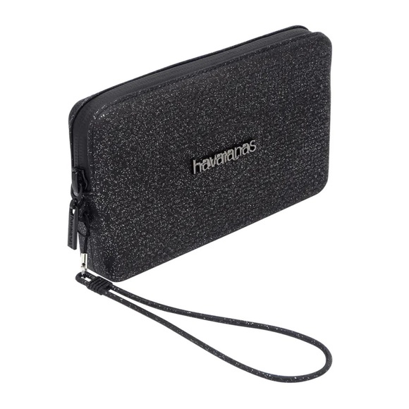 Havaianas Sparkling Black Wristlet *NWT* - Picture 1 of 2